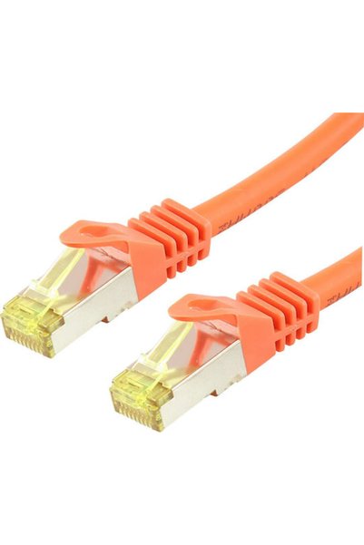 Logon Καλώδιο δικτύου Ethernet S/FTP Cat.6a 0,25m Πορτοκαλί 1 τεμ. Κωδικός: T...