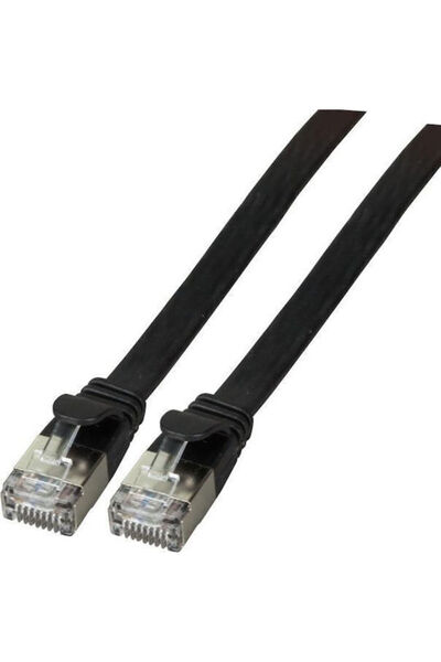 EFB Καλώδιο δικτύου Ethernet U/FTP (STP) Cat.6a 1m Μαύρο Κωδικός: K5545SW.1