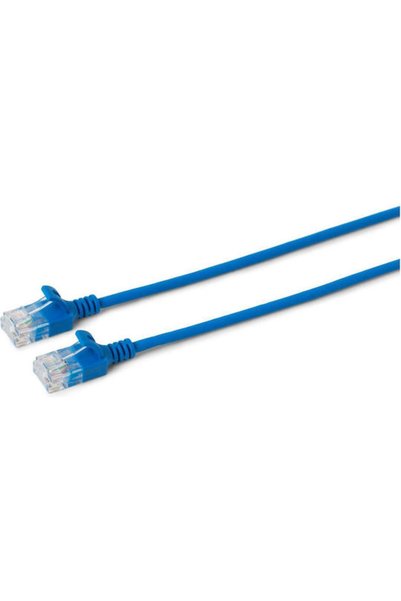 MicroConnect Καλώδιο δικτύου Ethernet U/UTP Cat.6a 5m Μπλε 1 τεμ. Κωδικός: V-...