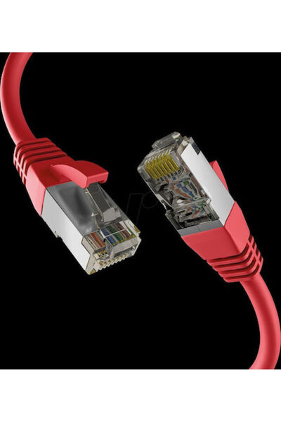 EFB Καλώδιο Δικτύου S/FTP Cat.8.1 Ethernet 0,5m Κόκκινο Κωδικός: EC020200289