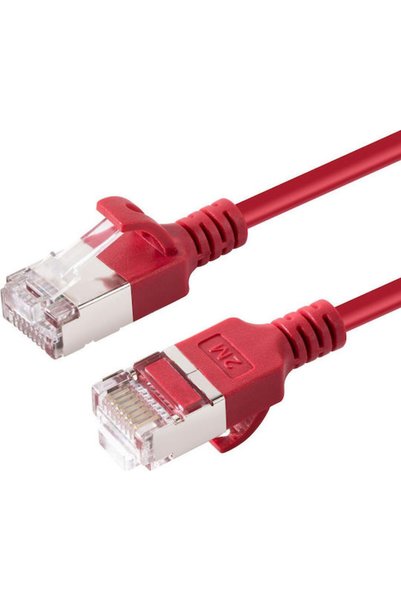 MicroConnect Καλώδιο δικτύου Ethernet U/UTP Cat.6a 2m Κόκκινο 1 τεμ. Κωδικός:...