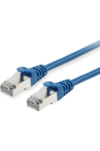 EQUIP Καλώδιο Δικτύου Gigabit S/FTP Cat.6 Ethernet 50m Μπλε Κωδικός: 615537