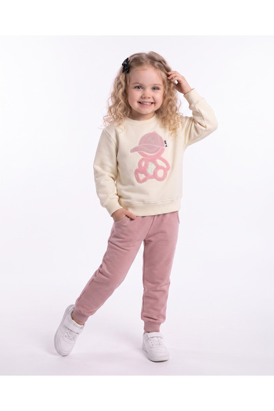 xjoy kids Girl's 3-Piece Fleece Winter Outfit