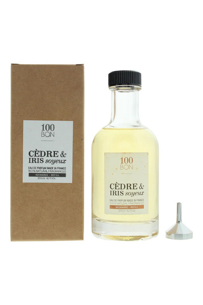 1001DİZAYN Eau de Parfum 100 Bon Cedre & Iris Refill, unisex perfume, 200 ml