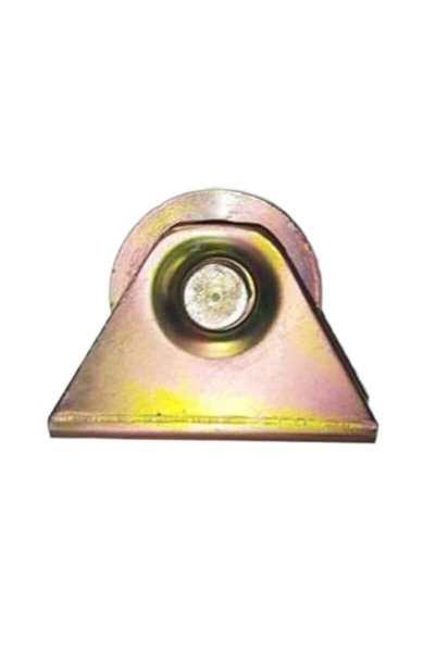 FOXMAG24 V-type rolling wheel, 50mm, durable steel, for sliding gates with V-...