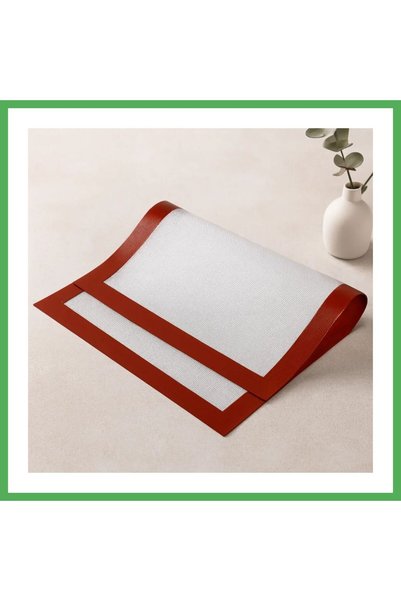 Nur store Çanta حصيرة خبز سيليكون للفرن، مقاس 30 × 40 سم - غير لاصقة، من BEZOSS.