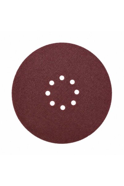 FOXMAG24 Round abrasive disc 225mm, P120 grit, 8 holes for dust extraction