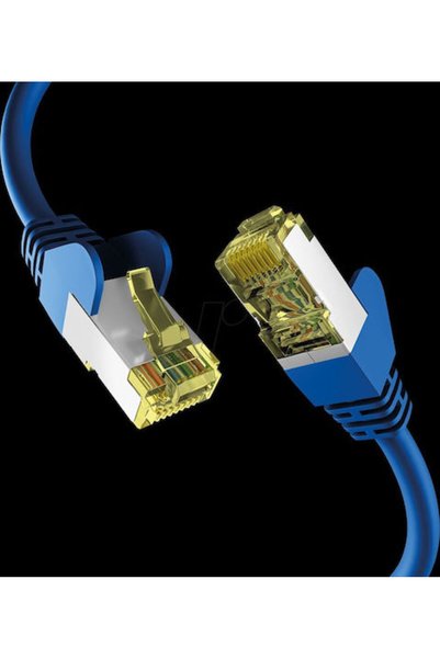 EFB Καλώδιο Δικτύου Gigabit Ethernet S/FTP Cat.6a 0,15m Μπλε Κωδικός: EC02020...