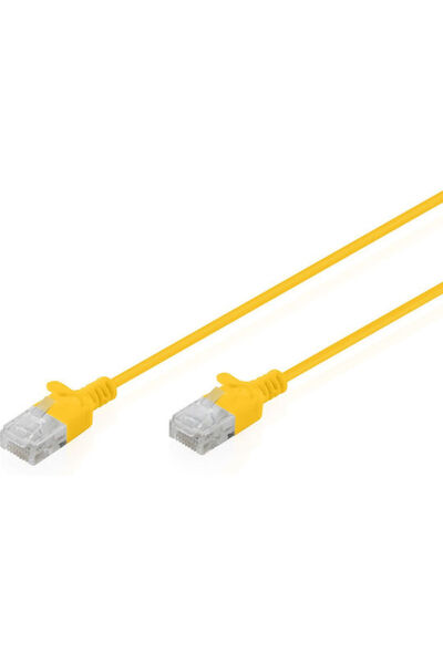 Digitus Καλώδιο Δικτύου U/UTP Cat.6 (Gigabit) Ethernet 0,5m Κίτρινο