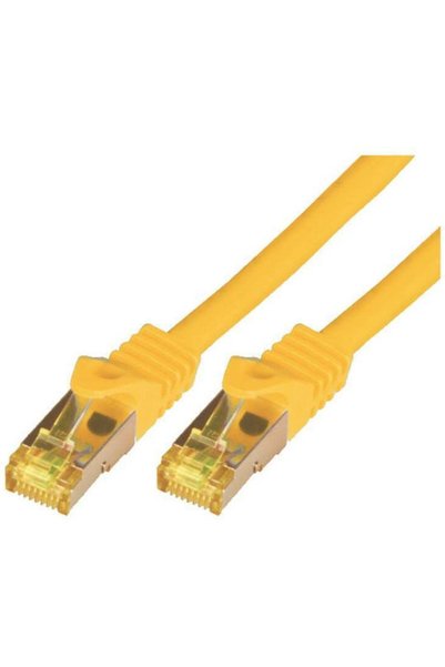 Other MCAB S/FTP Cat.7 Καλώδιο Δικτύου Ethernet 10Gbps 20m Κίτρινο Κωδικός: 3760