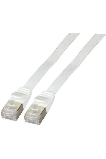 EFB Καλώδιο Δικτύου Ethernet U/FTP (STP) Cat.6a 0,25m Λευκό Κωδικός: K5545WS....