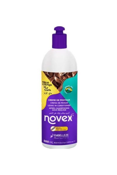NOVEX Μαλακτική Κρέμα Μαλλιών Χωρίς Ξέβγαλμα για Σγουρά και Κυματιστά Μαλλιά ...