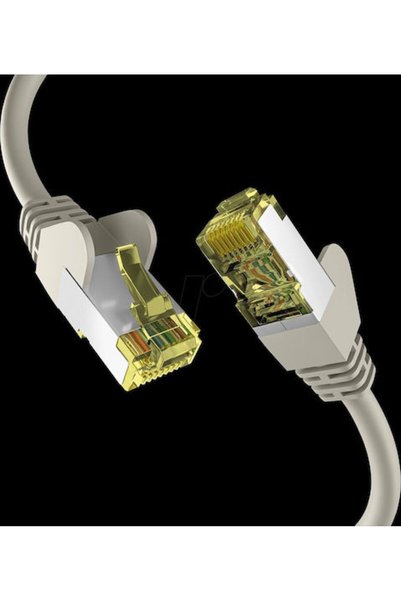EFB Καλώδιο Δικτύου Ethernet S/FTP Cat.6a 0,5m Γκρι Κωδικός: EC020200003