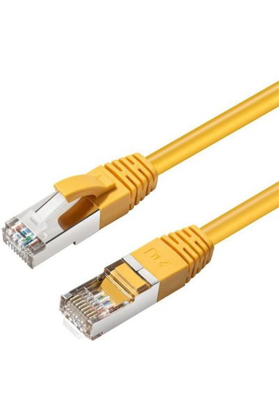 MicroConnect Καλώδιο δικτύου Gigabit Ethernet S/FTP Cat.6a 20m Κίτρινο Κωδικό...