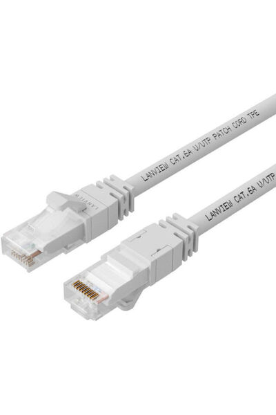 Lanview Καλώδιο δικτύου Ethernet U/UTP Cat.6a 7,5m Λευκό 1 τεμ. Κωδικός: LV-U...