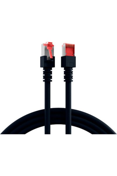 EFB Καλώδιο Δικτύου Gigabit Ethernet S/FTP Cat.6 Χωρίς Τερματισμό 50m Μαύρο Κ...