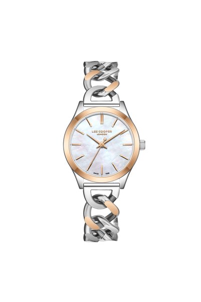 Lee Cooper Women's Analog SILVER Dial Watch - LC08291.520