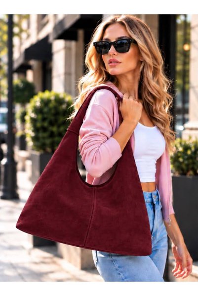 Handley Women's Suede Shoulder Bag