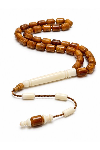 Deniz Elmasları Kuka Tesbih, a Special Prayer Bead Set for Men, Featuring a C...