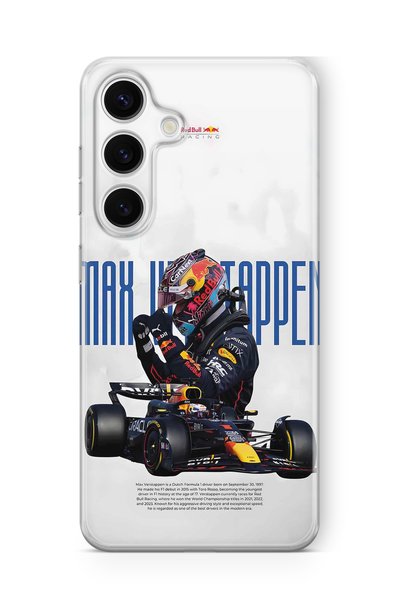 FLAMENKO Samsung Galaxy A17 Compatible Max Verstappen Patterned Transparent P...