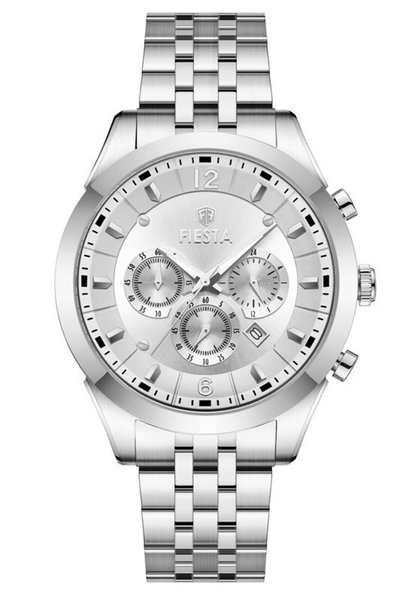 Fiesta F26006M Men's Watch with Steel Strap.