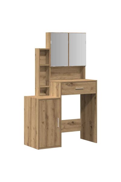 vidaxl Masă de Machiaj Stejar Artizanal 80 x 35 x 132 cm Lemn compozit