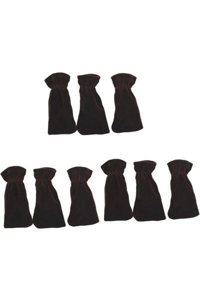 Abaodam 9pcs Piano Pedal Covers Grand Piano Keyboards Foot Pad Protective Sleeve