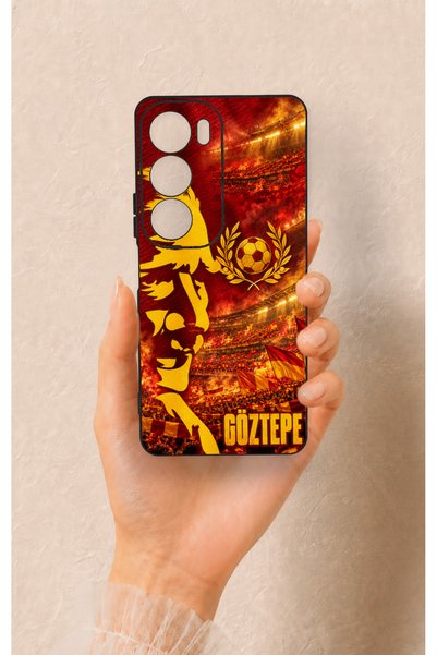 Vip Case Vivo Y19S Compatible Silicone Case with Göztepe-Themed Design.