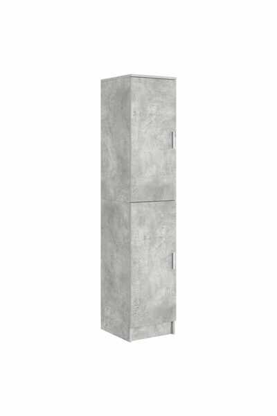 vidaxl Bufet Gri din beton 35 x 39 x 168 cm