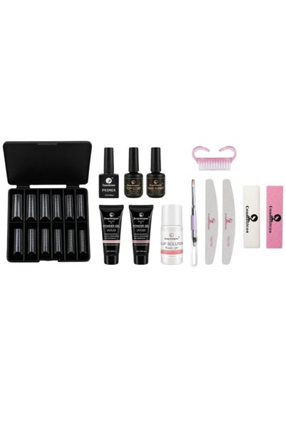 Cosmeticos Βασικό Σετ Πολυγέλ Νυχιών - Κιτ Βάσης 13 Τεμαχίων
