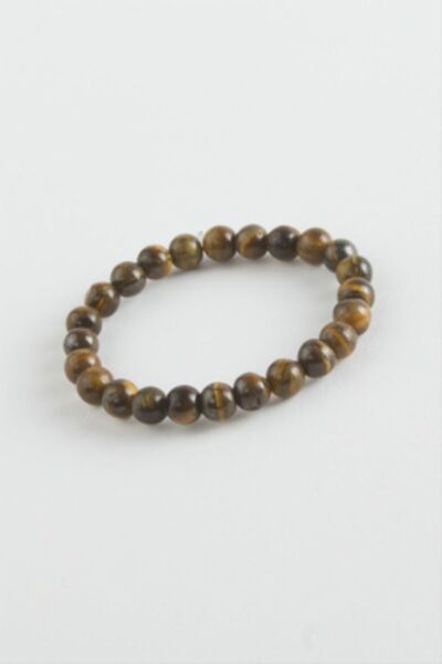 HOŞGÖR ACCESSORIES Children's 6 mm Kaplangözü Natural Stone Bracelet