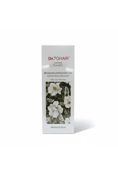 Kormesic Șampon hidratant cu Camelie, Keratină și Colagen, 850 ml pentru păr ...