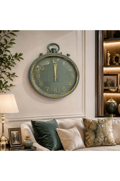 Vivendo Ceas de perete elegant cu mecanism Quartz – design clasic, silențios ...