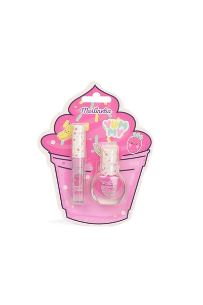 Martinelia Yummy Sweet Treats Glam Set – Παιδικό Σετ Lip Gloss & Βερνικιού