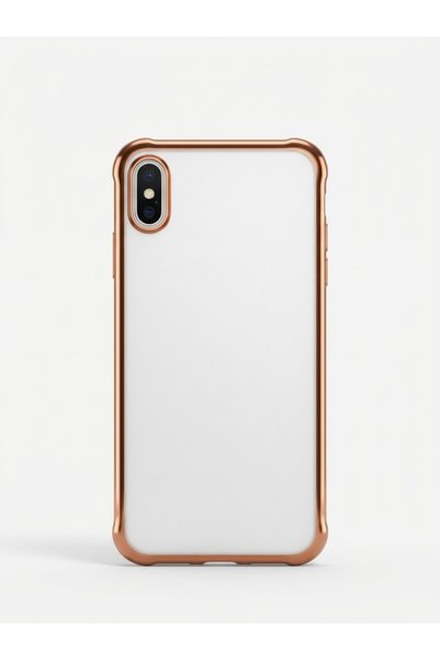 kılıfınbenden Iphone xs max black-framed mica case model.