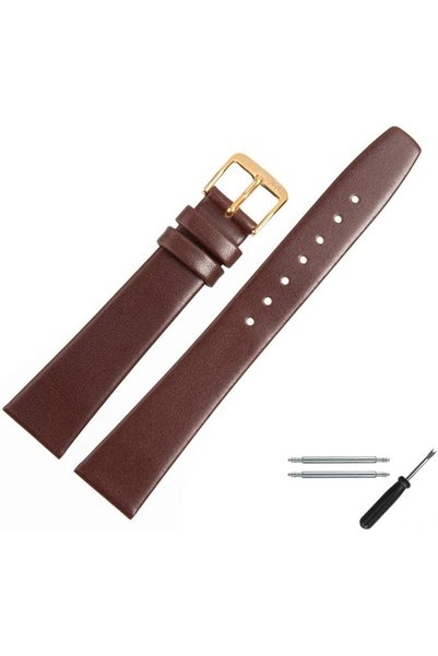 MARBURGER Watch Strap 10 mm Smooth Leather - Tool Set 71010