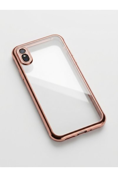 kılıfınbenden غطاء هاتف آيفون XS Max، تصميم "ميكا" بإطار وردي.