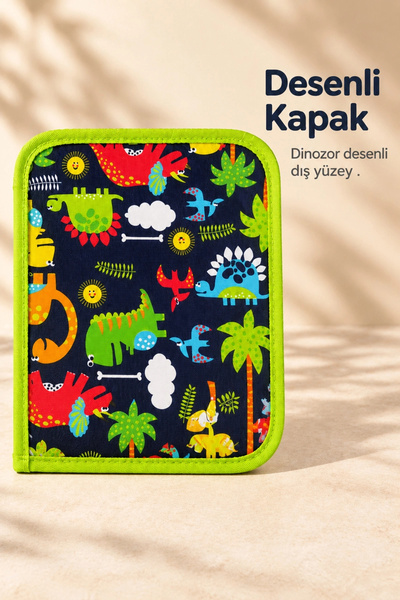 Epilons Drawing Book with Black Inner Surface and Fabric Edges