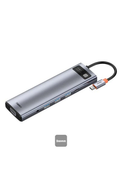 Baseus USB C Hub 11 in 1 Docking Station Adapter with 4K HDMI for MacBook Pro...
