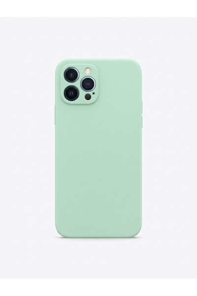 kılıfınbenden Iphone 11 pro max, velvet green interior, 3-piece silicone case...