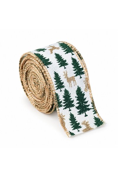 Flippy Panglica Decorativa de Craciun, Flippy, din Satin, pentru Cadouri si F...
