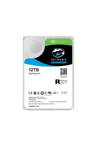 Bk Gift Skyhawk Ai, St12000Ve001, 3.5", 12Tb, 256Mb, 7200Rpm, Security, Hdd.