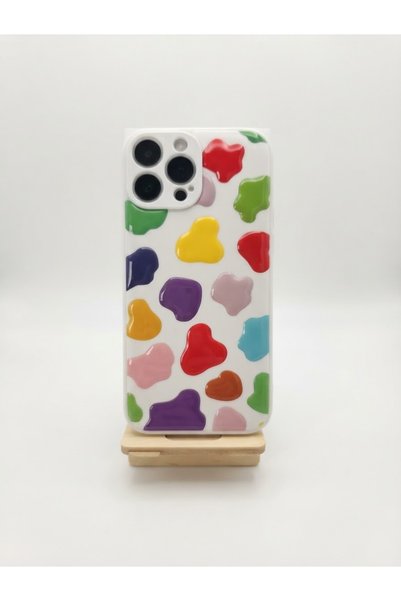 kılıfınbenden Iphone 13 pro max mixed color pattern case model