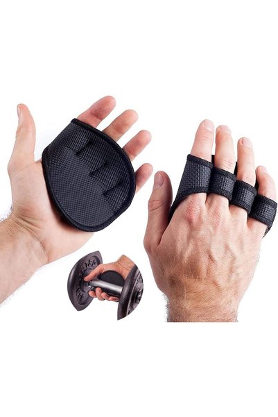 Bukela Neoprene Grip Pads Lifting Grips Gym Gloves No more sweaty Gym Gloves ...