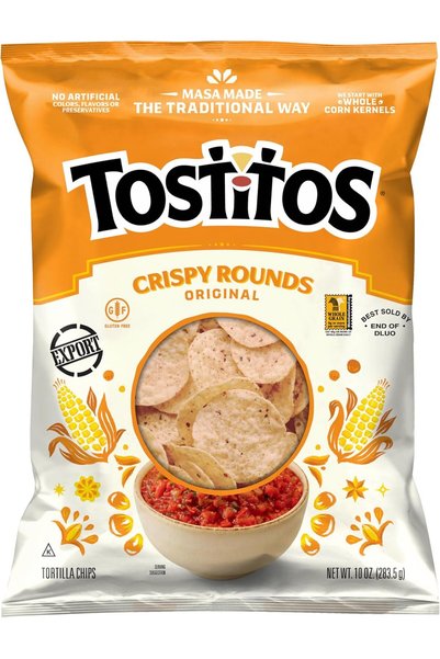 Tostitos رقائق التورتيلا، قطع مقرمشة، 283 جرام (للتصدير)