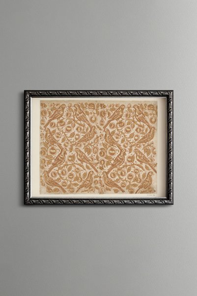 epiqart Bird Pattern - Vintage Patterned Painting - Slim Model