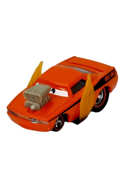 EXCLUSIVE STYLE Snot Rod — Masina portocalie cu motor exterior