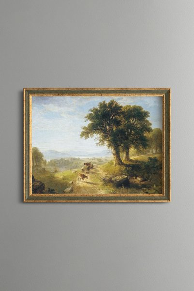 epiqart منظر طبيعي لغابة - لوحة فنية بنمط عتيق - تصميم أنيق