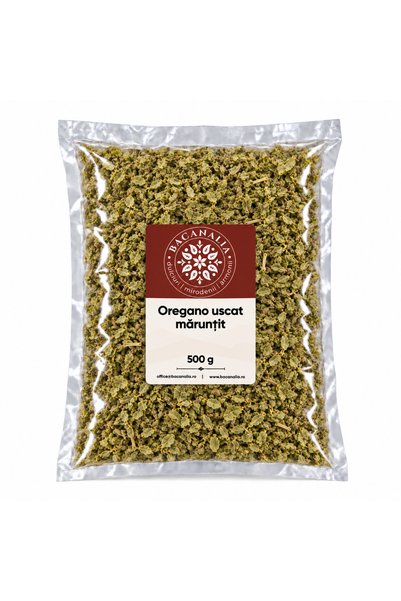 Bacanalia Oregano uscat mărunțit 500 gr