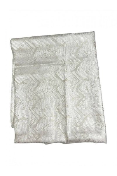OEM Cream Tablecloth With Gold Stripes